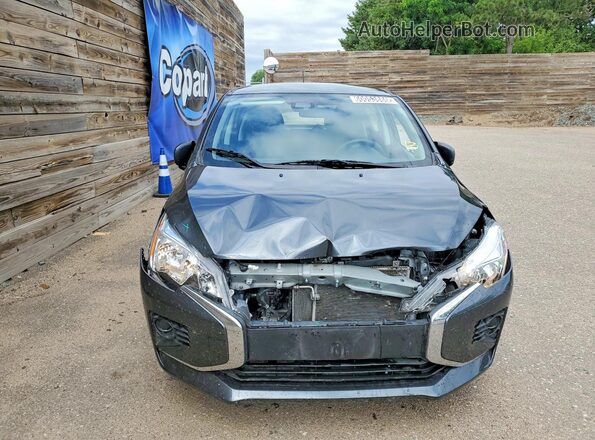 ML32AUHJ9RH013325 2024 MITSUBISHI MIRAGE Gray Դիմացի տեսք