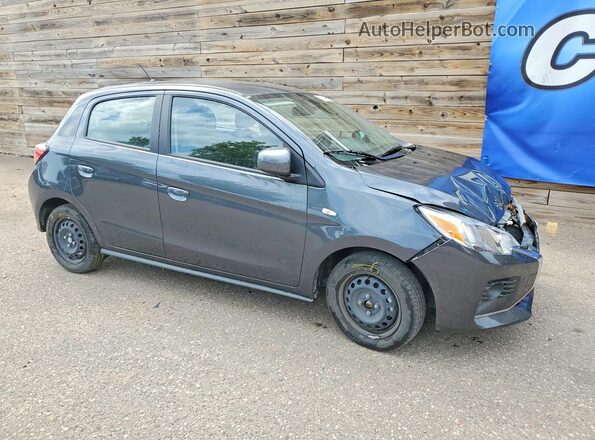 ML32AUHJ9RH013325 2024 MITSUBISHI MIRAGE Gray Առջևի աջ