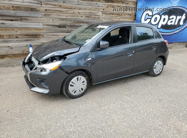 ML32AUHJ9RH013325 2024 MITSUBISHI MIRAGE Gray Սալոնի 360 աստիճան տեսք