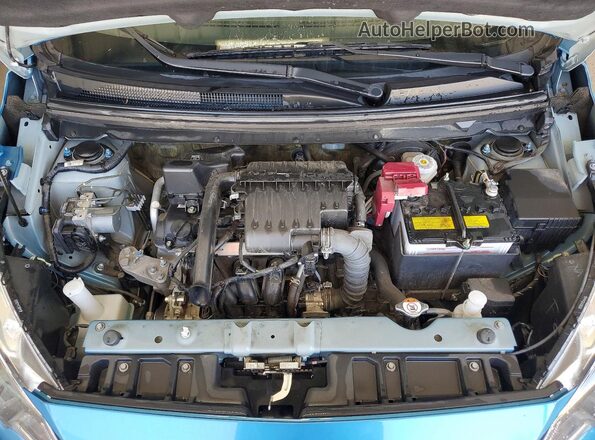ML32AUHJ9RH013387 2024 MITSUBISHI MIRAGE Turquoise Widok wnętrza z tyłu
