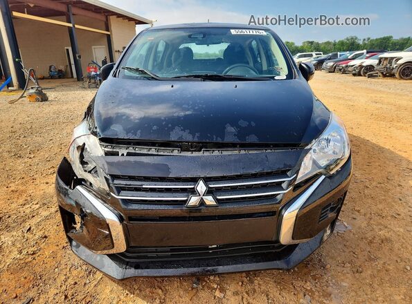 ML32AUHJ9RH013597 2024 MITSUBISHI MIRAGE Black Widok z przodu