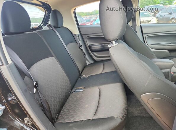 ML32AUHJ9RH013597 2024 MITSUBISHI MIRAGE Black Widok tylnych siedzeń