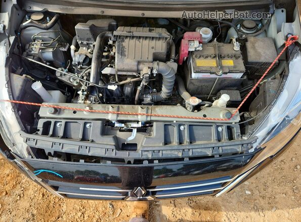 ML32AUHJ9RH013597 2024 MITSUBISHI MIRAGE Black Widok wnętrza z tyłu