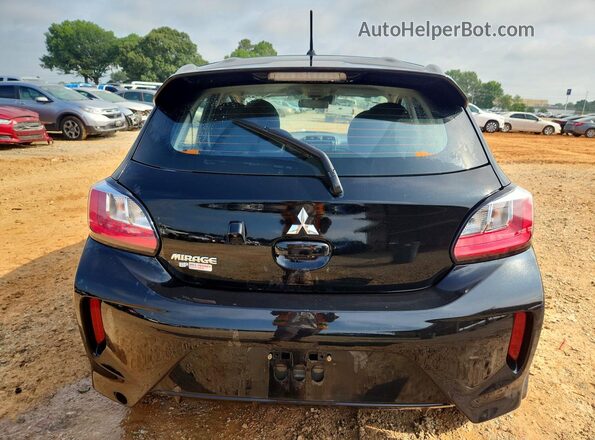 ML32AUHJ9RH013597 2024 MITSUBISHI MIRAGE Black Widok z tyłu