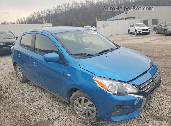 ML32AUHJ9RH015737 2024 MITSUBISHI MIRAGE Blue Front right