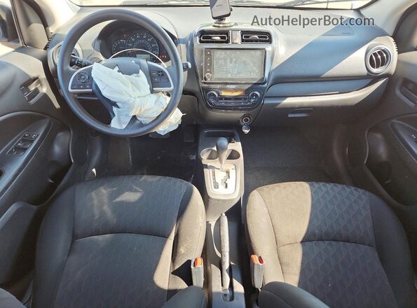 ML32AUHJ9RH015950 2024 MITSUBISHI MIRAGE White წინა პანელის ხედი