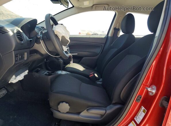 ML32AUHJ9RH016127 2024 MITSUBISHI MIRAGE Red Вид салону спереду