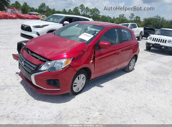 ML32AUHJ9RH018105 2024 MITSUBISHI MIRAGE Красный Передняя левая четверть