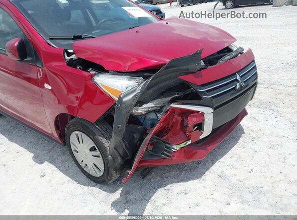 ML32AUHJ9RH018105 2024 MITSUBISHI MIRAGE Красный Вид спереди