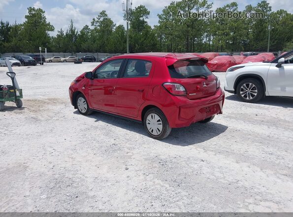 ML32AUHJ9RH018105 2024 MITSUBISHI MIRAGE Красный Задняя левая четверть