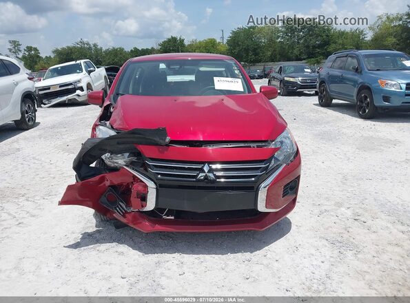 ML32AUHJ9RH018105 2024 MITSUBISHI MIRAGE Красный Вид задней части салона