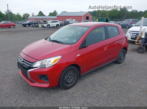 ML32AUHJ9RH020680 2024 MITSUBISHI MIRAGE Red Передня ліва чверть