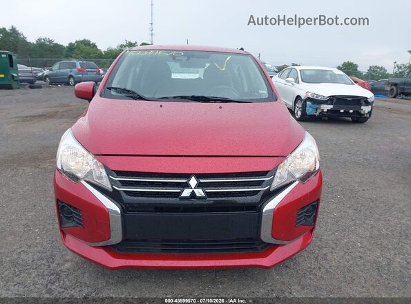 ML32AUHJ9RH020680 2024 MITSUBISHI MIRAGE Red Вид щитка приладів