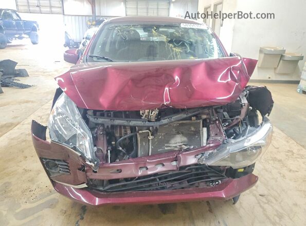 ML32AUHJ9RH020985 2024 MITSUBISHI MIRAGE Burgundy Vista frontal