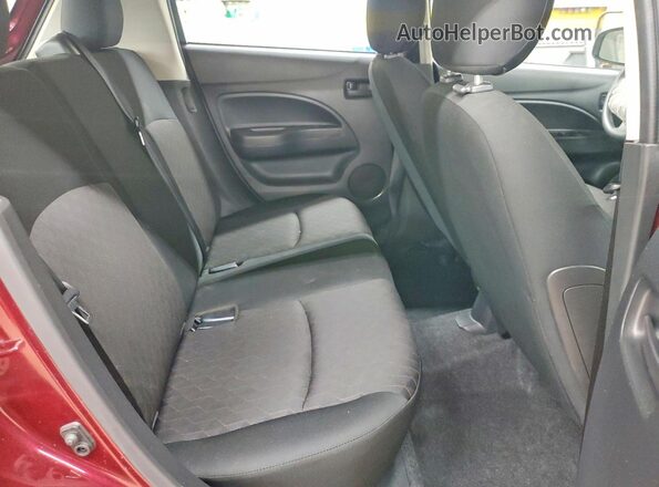 ML32AUHJ9RH020985 2024 MITSUBISHI MIRAGE Burgundy Vista de los asientos traseros
