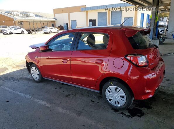 ML32AUHJ9RH026088 2024 MITSUBISHI MIRAGE Красный Задняя левая четверть