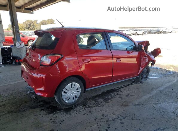 ML32AUHJ9RH026088 2024 MITSUBISHI MIRAGE Красный Задняя правая четверть
