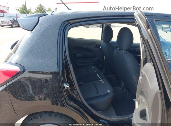 ML32AUHJ9RH028827 2024 MITSUBISHI MIRAGE Black VIN կոդի պիտակի տեսք