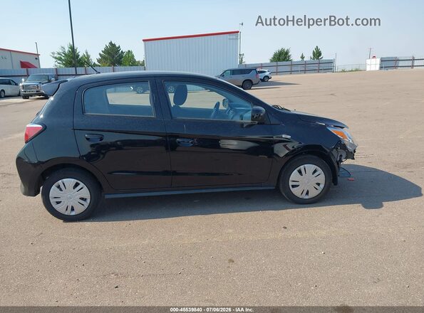 ML32AUHJ9RH028827 2024 MITSUBISHI MIRAGE Black Սալոնի 360 աստիճան տեսք