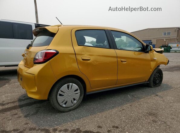 ML32AUHJ9RH035552 2024 MITSUBISHI MIRAGE Yellow Rear right