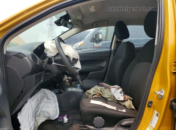 ML32AUHJ9RH035552 2024 MITSUBISHI MIRAGE Yellow Front interior view