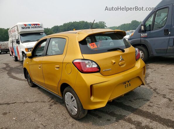 ML32AUHJ9RH035552 2024 MITSUBISHI MIRAGE Yellow Rear left