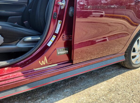 ML32AUHJXMH004111 2021 MITSUBISHI MIRAGE Maroon Widok komory silnika