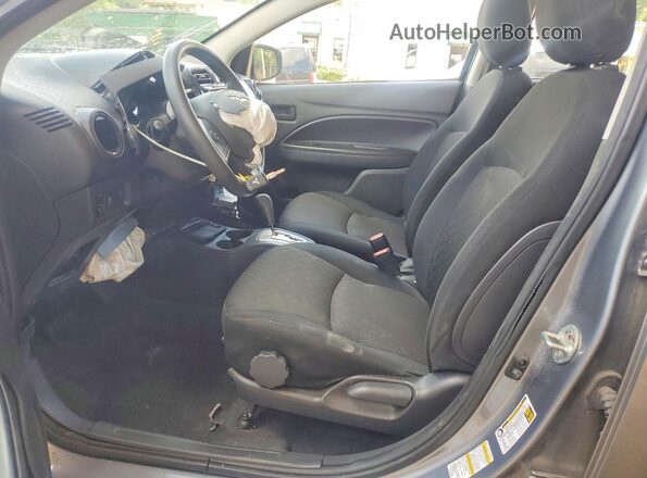 ML32AUHJXMH005016 2021 MITSUBISHI MIRAGE Gray Widok wnętrza z przodu