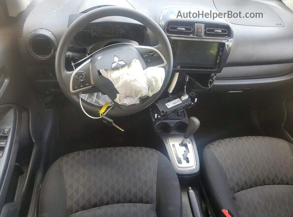 ML32AUHJXMH005016 2021 MITSUBISHI MIRAGE Gray Widok deski rozdzielczej