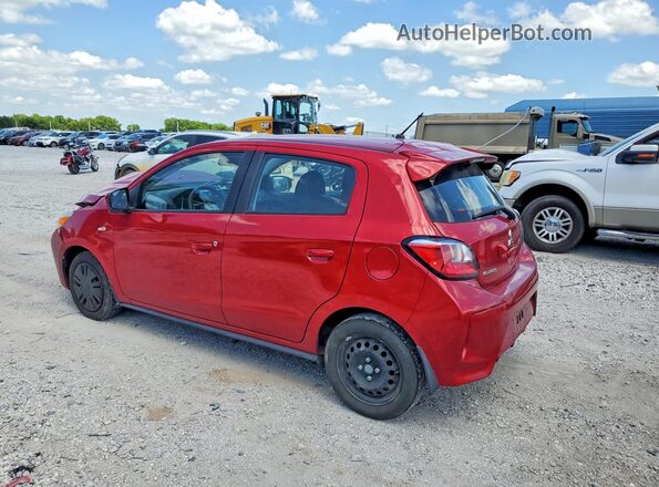 ML32AUHJXMH011396 2021 MITSUBISHI MIRAGE Красный Задняя левая четверть