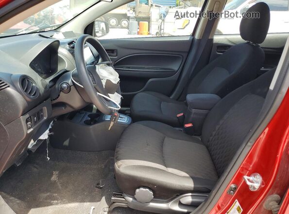 ML32AUHJXMH011396 2021 MITSUBISHI MIRAGE Красный Вид салона спереди