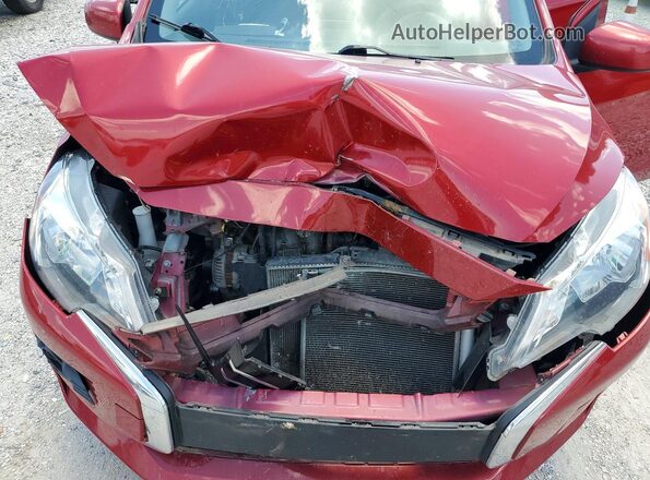 ML32AUHJXMH011396 2021 MITSUBISHI MIRAGE Красный Вид задней части салона