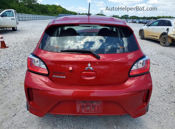 ML32AUHJXMH011396 2021 MITSUBISHI MIRAGE Красный Вид сзади