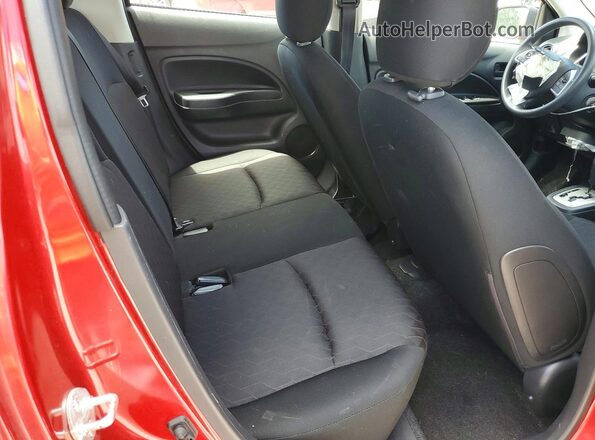 ML32AUHJXMH011396 2021 MITSUBISHI MIRAGE Красный Вид задних сидений