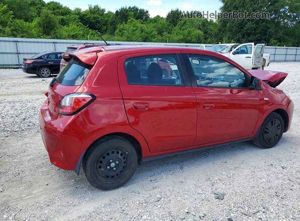 ML32AUHJXMH011396 2021 MITSUBISHI MIRAGE Красный Задняя правая четверть