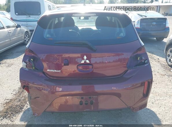 ML32AUHJXRH016248 2024 MITSUBISHI MIRAGE Красный 