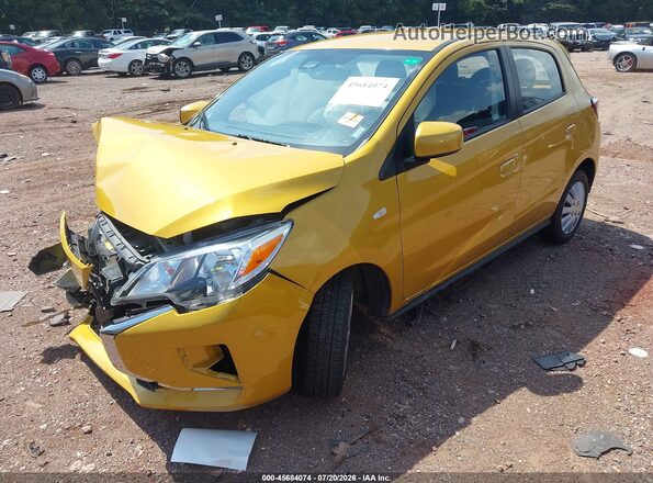 ML32AUHJXRH025662 2024 MITSUBISHI MIRAGE Gold Front left