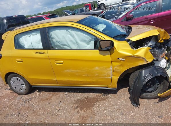 ML32AUHJXRH025662 2024 MITSUBISHI MIRAGE Gold Rear interior view