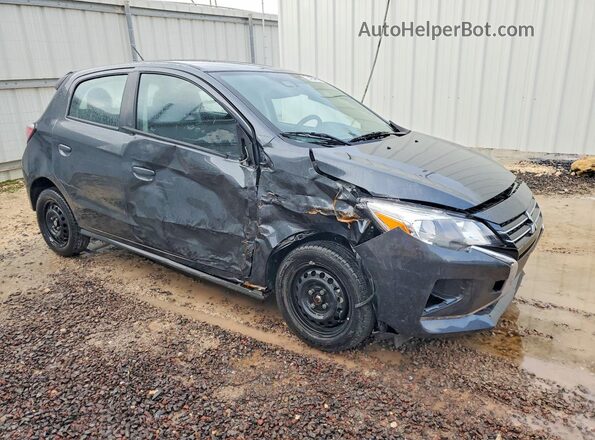 ML32AUHJXRH026441 2024 MITSUBISHI MIRAGE Угольный Передняя правая четверть