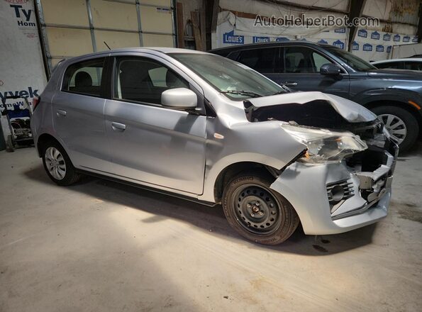 ML32AUHJXRH034023 2024 MITSUBISHI MIRAGE Silver 