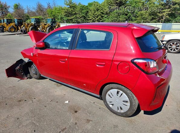 ML32AUHJXRH034040 2024 MITSUBISHI MIRAGE Red Trasero izquierdo