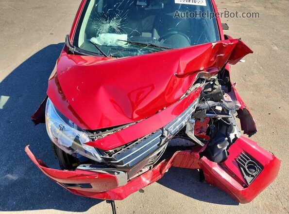 ML32AUHJXRH034040 2024 MITSUBISHI MIRAGE Red Vista interior trasera