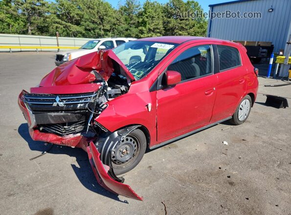 ML32AUHJXRH034040 2024 MITSUBISHI MIRAGE Red 