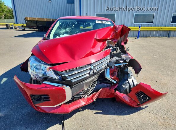 ML32AUHJXRH034040 2024 MITSUBISHI MIRAGE Red Vista frontal