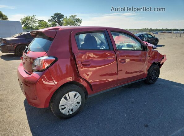 ML32AUHJXRH034040 2024 MITSUBISHI MIRAGE Red 