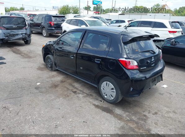 ML32AUHJXRH035317 2024 MITSUBISHI MIRAGE Черный Задняя левая четверть