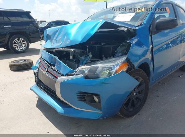 ML32AWHJ2NH005685 2022 MITSUBISHI MIRAGE Blue წინა ხედი