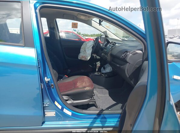 ML32AWHJ2NH005685 2022 MITSUBISHI MIRAGE Blue წინა სალონის ხედი
