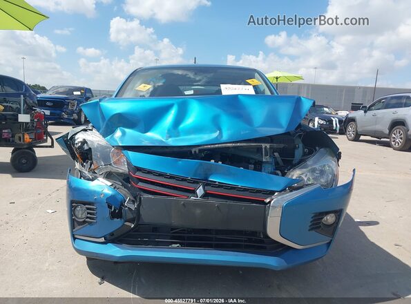 ML32AWHJ2NH005685 2022 MITSUBISHI MIRAGE Blue უკანა სალონის ხედი