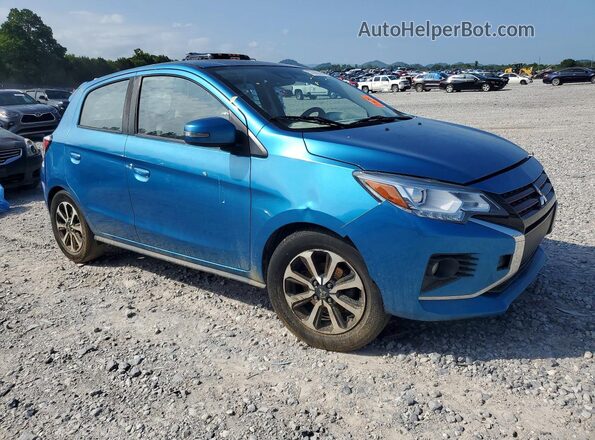 ML32AWHJ5NH006149 2022 MITSUBISHI MIRAGE Blue Przód prawy